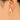 Push Back Stud Earring - Brass - 316 Stainless Steel - 18k Real Gold Plating - 5.6gr - MJ201424 - MinjuanRong