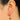 Push Back Stud Earring - brass - 925 silver needle - 18k Real Gold Plating - 5.2gr - MJ200956