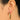 Push Back Stud Earring - brass - Brass Stud - 18k Real Gold Plating - 16.1gr - MJ200661 - MinjuanRong