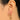 Push Back Stud Earring - brass - Silver-plated cupronickel -  18k Real Gold Plating - 10.4gr - MJ200658 - MinjuanRong