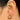 Huggie Hoop Wire Earring - Brass - 18k Real Gold Plating - 4.5gr - MJ201248 - MinjuanRong
