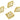 Push Back Stud Earring - Brass - Brass stud - 18K Real Gold Plating - 7.3gr - MJ104065 - MinjuanRong