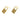 Push Back Stud Earring - Brass - 316 Stainless Steel Stud - 18K Real Gold Plating - 3.6gr - MJ104067 - MinjuanRong