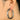 Push Back Stud Earring - BRASS - 316 STAINLESS STEEL STUD - 18K Real White Gold Plating&nbsp; - 19.9gr - MJ101464 - MinjuanRong