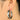 Push Back Stud Earring - BRASS - 316 STAINLESS STEEL STUD&nbsp; - 18K Real White Gold Plating - 21.7gr - MJ101467 - MinjuanRong