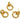 Push Back Stud Earring - Brass - 316 stainless steel stud - 18k Real Gold Plating - 9.1gr - MJ102685 - MinjuanRong
