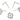 Push Back Stud Earring - Brass - 316 stainless steel stud - 18K Real White Gold Plated Brass - 2.8gr - MJ102100 - MinjuanRong