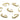 Cuff Earring - Brass- Zircon - 18K Real Gold Plated Brass - 4.4gr - MJ200555 - MinjuanRong