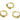 Huggie Hoop Wire Earring - Brass - cubic zircon - 18K Real  Gold Plating  - 3.5gr - MJ101895 - MinjuanRong