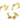 Push Back Stud Earring - Brass - 316 Stainless Steel Stud - 18K Real Gold Plating - 11.9gr - MJ103949 - MinjuanRong