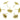 Push Back Stud Earring - Brass - Cubic Zircon - Brass Stud - 18K Real Gold Plating - 1.2gr - MJ103377 - MinjuanRong