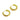 Huggie Hoop Wire Earring - Brass - Enamel - 18K Real Gold Plating - 7.2gr - MJ103255 - MinjuanRong
