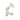 Push Back Stud Earring - Brass - 316 Stainless Steel Stud - 18K Real White Gold Plating - 6.3gr - MJ103891 - MinjuanRong