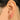 Huggie Hoop Wire Earring - Brass - 18K Real Gold Plating - 4.4gr - MJ101598 - MinjuanRong