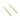 Push Back Stud Earring - Brass - 316 Stainless Steel Stud - 18K Real Gold Plating - 9.4gr - MJ101971 - MinjuanRong