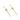 Push Back Stud Earring - Brass - 316 stainless steel stud - 18K Real Gold Plating - 5gr - MJ101942 - MinjuanRong