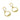 Push Back Stud Earring - Brass - Steel Stud - 18K Real Gold Plating - 5gr - MJ101955 - MinjuanRong