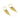 Push Back Stud Earring - Brass - 316 stainless steel stud - 18K Real Gold Plating - 10.3gr. - MJ101932 - MinjuanRong