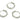 Huggie Hoop Wire Earring - Brass - zircon - 18K Real White Gold Plating - 3.6gr - MJ101483 - MinjuanRong