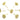 Push Back Stud Earring - Brass - Cubic Zircon - 316 stainless steel stud - 14k real gold plating - 1.5gr - MJ102751 - MinjuanRong