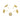 Push Back Stud Earring - Brass - Cubic Zircon - 316 stainless steel stud - 18k real gold plating - 1.4gr - MJ102761 - MinjuanRong