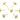 Push Back Stud Earring - Brass -  Cubic Zircon - 316 stainless steel stud - 14k real gold plating - 0.9gr - MJ102768 - MinjuanRong