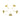 Push Back Stud Earring - Brass -  Cubic Zircon - 316 stainless steel stud - 14k real gold plating - 1.1gr - - MinjuanRong