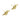 Push Back Stud Earring - BRASS - 18K Real Gold Plating - 4.55gr - MJ200835