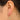 Lever back Earring - Brass - Zircon - 18k real gold plated brass - 3.8gr - MJ100877 - MinjuanRong