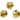 Huggie Hoop Wire Earring - Brass - 18K Real gold plating - 11gr - MJ102012 - MinjuanRong