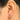 Huggie Hoop Wire Earring - Brass - 18K Real Gold Plating - 3.6gr - MJ101873 - MinjuanRong