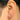Push Back Stud Earring - Brass - cubic zircon - 316 stainless Steel Stud - 18K Real  Gold Plating - 3.1gr - MJ101821 - MinjuanRong