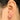 Push Back Stud Earring - Brass - cubic zircon - 316 stainless Steel Stud - 18K Real  Gold Plating - 3.1gr - MJ101817 - MinjuanRong