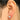 Push Back Stud Earring - Brass - cubic zircon - 316 stainless Steel Stud - 18K Real  Gold Plating - 3.8gr - MJ101820 - MinjuanRong