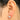 Push Back Stud Earring - Brass - cubic zircon - 316 stainless Steel Stud - 18K Real  Gold Plating - 4.4gr - MJ101819 - MinjuanRong