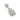 Push Back Stud Earring - Brass - 316 Stainless Steel Stud - 18K Real White Gold Plating - 14gr - MJ104088 - MinjuanRong