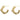 Push Back Stud Earring - Brass - Cubic Zircon - 316 Stainless Steel Stud - 18K Real Gold Plating - 12.9gr - MJ104086 - MinjuanRong