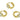 Huggie Hoop Wire Earring - Brass - Cubic Zircon - 18K Real gold plating - 2.8gr. - MJ102030 - MinjuanRong