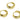 Huggie Hoop Wire Earring - Brass - 18K Real gold plating - 4.5gr - MJ102014 - MinjuanRong