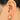Huggie Hoop Wire Earring - Brass - 18K Real gold plating - 10gr - MJ102033 - MinjuanRong