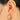 Huggie Hoop Wire Earring - Brass - 18K Real gold plating - 17.9gr - MJ102032 - MinjuanRong
