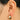 Push Back Stud Earring - Brass  - 316 stainless steel stud - 18K Real gold plating - 8.3gr - MJ101999 - MinjuanRong