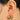 Huggie Hoop Wire Earring - Brass - 18K Real gold plating - 11gr - MJ102012 - MinjuanRong