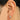 Cuff Earring - Brass  - Cubic Zircon - 18K Real gold plating - 4.7gr - MJ102002 - MinjuanRong