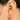 Huggie Hoop Wire Earring - Brass - 18K Real Gold Plating - 2.3gr - MJ103744 - MinjuanRong