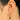 Push Back Stud Earring - Brass - 925 silver needle - 18k Real Gold Plating - 15gr - MJ200939