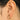 English Lock Earring - Brass - 18k Real Gold Plating - 3.8gr - MJ101185 - MinjuanRong