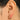Huggie Hoop Wire Earring - Brass - 18k Real Gold Plating - 4gr - MJ101596 - MinjuanRong