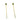 Hairpin - Acetate - Alloy - Gold Plating - 12gr - MJ103994 - MinjuanRong
