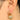 Huggie Hoop Wire Earring - Brass  - Cubic Zircon - 18K Real Gold Plating - 6.4gr. - MJ101938 - MinjuanRong